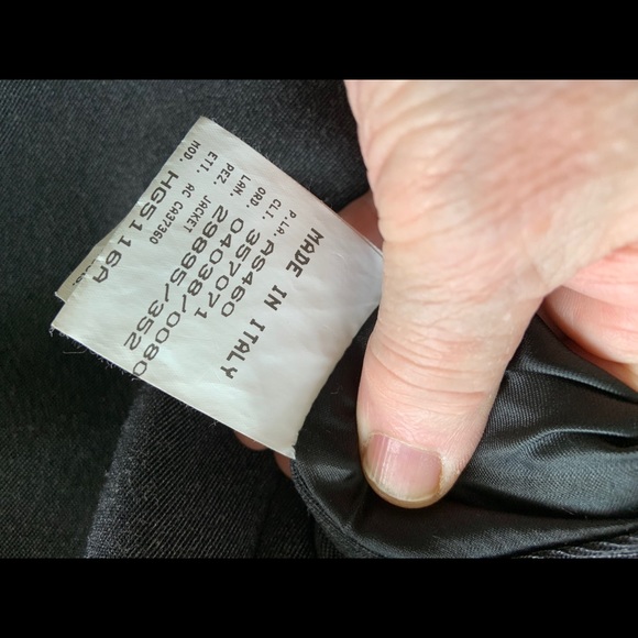 Armani Collezioni Jacket OverCoat Men’s Grey Small - Picture 10 of 16